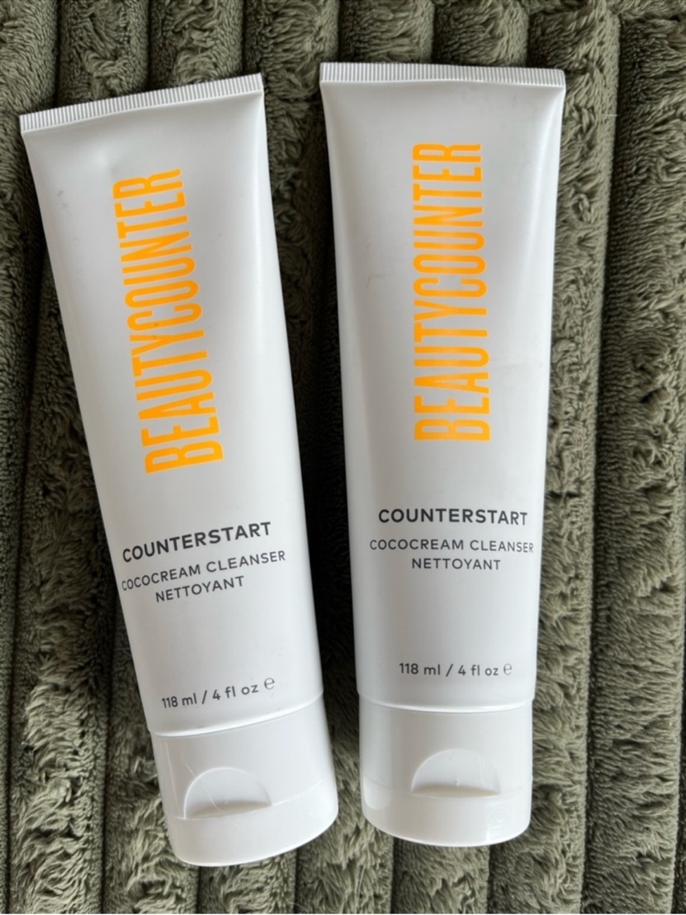 Two Beautycounter
Counterstart Cococream Cleansers, new and sealed